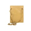 Neck purse LEAS, Genuine Leather, beige/nature - ''LEAS Travel-Line''
