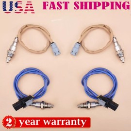 Motorcraft Set of 4 New Motorcraft Oxygen Sensor for 2011-2014 Ford F150 Pickup 5.0L 6.2L