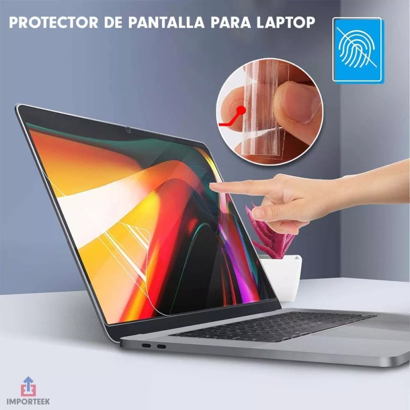 Importeek Kit Protector Mica Pantalla Laptop Teclado 15.6 Pulgadas
