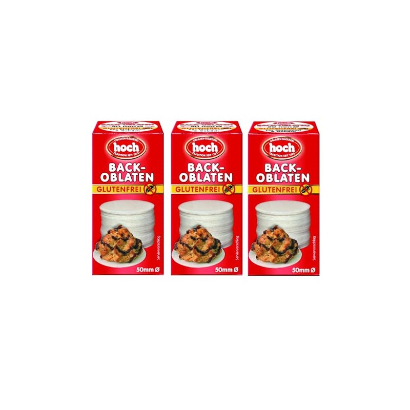 Hoch Round Baking Wafer Paper 50 mm 35 g per