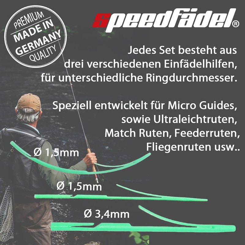 Speedfädel Fishing Line Threading Aid | Made in Germany |