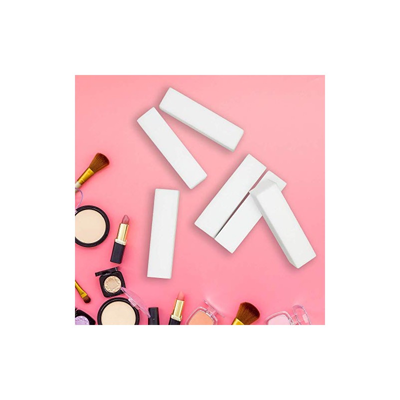 Bloque de uñas de color blanco, paquete de 12 unidades