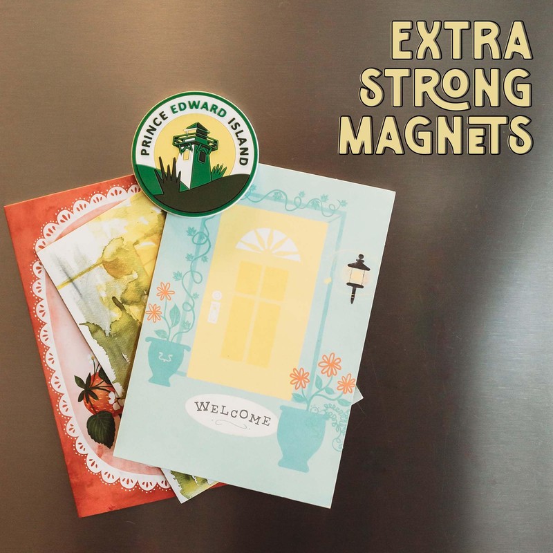 Vagabond Heart Washington DC PVC Fridge Magnet