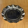 McDonald's Vintage McDonald's "Un-Used" Aluminum Tin Ashtray 1980’s 4” Diameter