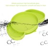 Kids Divided Plates Safe Silicone Foldable Prevent Slipping Toddler Suction