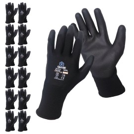 GlovBE 120 PAIRS Work Garden Gloves Mechanic Construction Safety bulk wholesale - XL