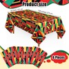 Frienda 6 Pcs African Print Tablecloths 54 x 108 Inch