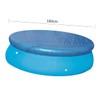 Sosoport Round Pool Cover Durable Dustproof and Rain Protection for