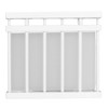 Tension Rod Shelf Adjustable Length Space Saving Nail Free Expandable