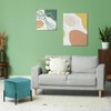 sourcing map Square Foot Stool Cover Footrest Slipcover with Elastic