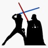 Luke Vs Vader Sticker Bumper Sticker Vinyl Decal 5"