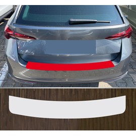 Compatible with Skoda Octavia 4 Estate Facelift from 2024, Perfect Fit Paint Protection Film, Bumper Protection, Transparent