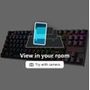 Redragon K552 RGB 2 Wired TKL Gaming Mechanical Blue Switch