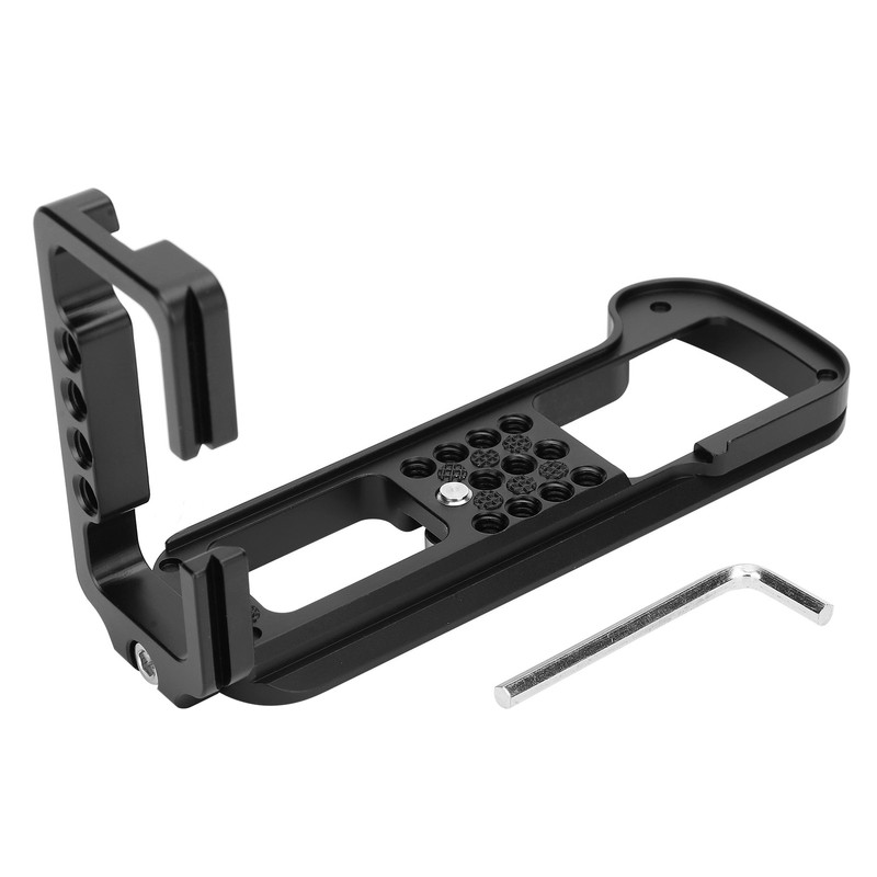 Aluminium Alloy L Quick Release Plate Vertical Shooting Handle Multihole