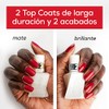 Essie Nagellack mit glänzendem Gel-Effekt, langanhaltend, Salonqualität, vegane Formel, In-Vest