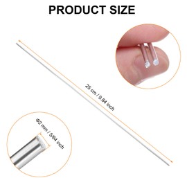 HARFINGTON 80pcs Aluminum Welding Rods 9.84" x 5/64" Aluminum Silicon Welding Wires Low Temperature Easy Melt for Metal Stainless Steel Copper