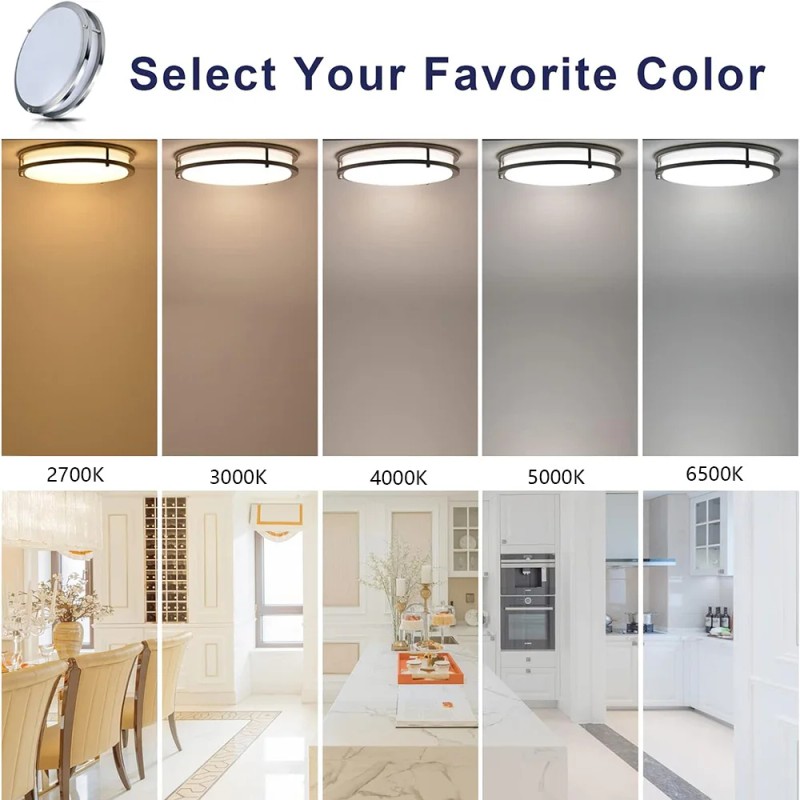 36W 13Inch LED Ceiling Light Surface Flush Mount Light Fixtures