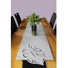 Felt Table Runner, Washable, Table Runner, Still, Grey, Heat-Resistant Felt