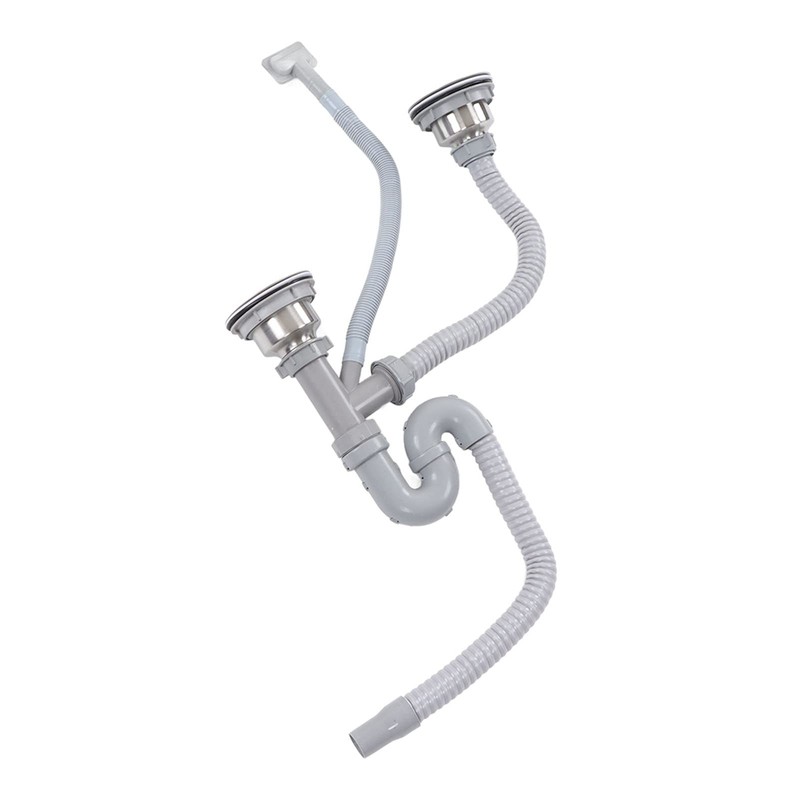 Stainless Steel S Curved Drain Pipe for Kitchen Sink with
