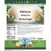 Hibiscus Oolong Tea (25 tea bags, ZIN: 543216)