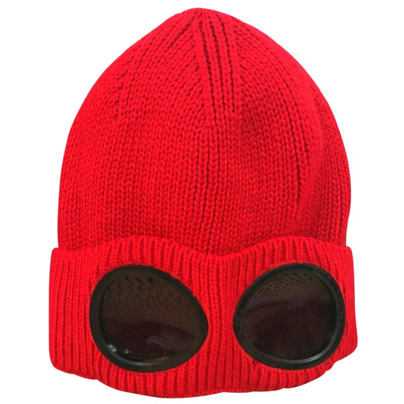 Belsen Unisex Goggle Knitted Beanie Hat Windproof Warm Winter Skull