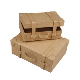 Retro Case Papier Mache Set of 2) [Toy]