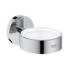 Grohe 40369001 Essentials Holder For Glass, Soap Dish Or Soap