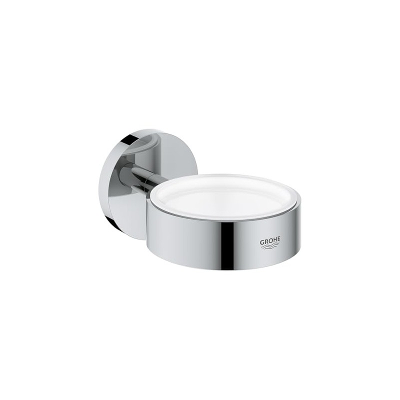 Grohe 40369001 Essentials Holder For Glass, Soap Dish Or Soap