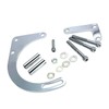 GSKMOTOR Polished Chrome Low Mount Alternator Bracket for SBC SB