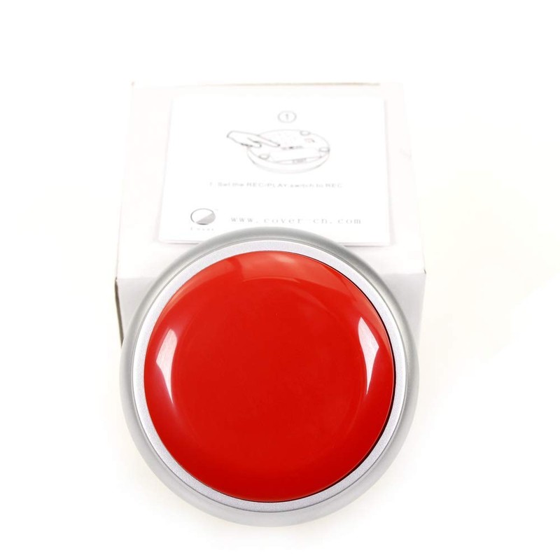 NESIGHTION Voice Recorder Button,30 Second Recording,Talking Buttons,Record Sound Button for