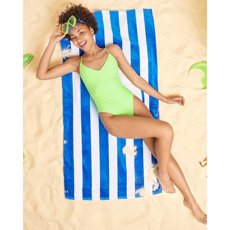 Victoper Microfiber Beach Towel d Rapid Drying Sand Free Soft