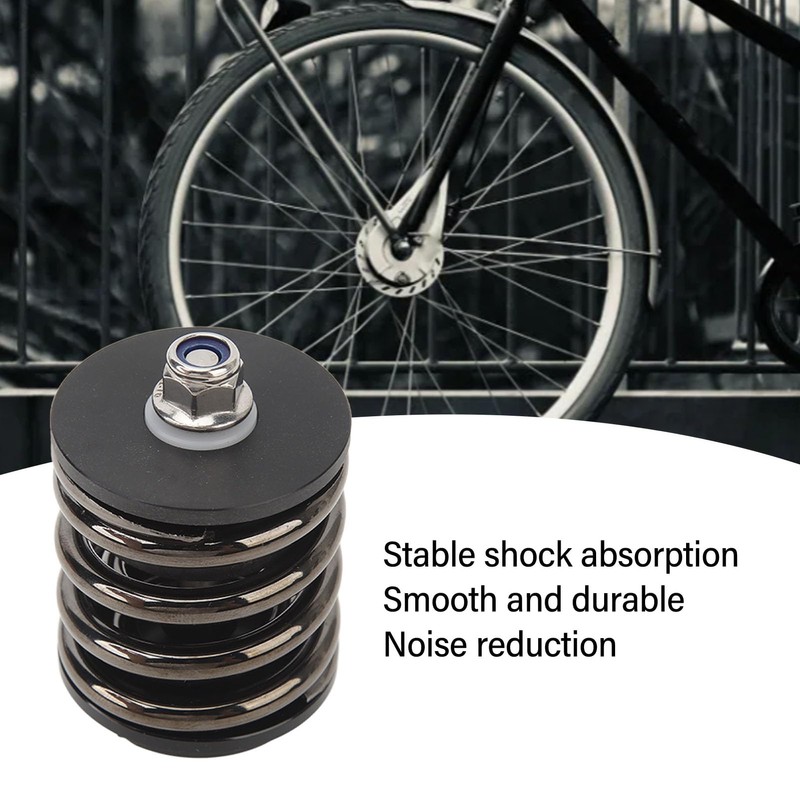 Bicycle Rear Wheel Shock Absorber, Steel Technical Plastics Rear Wheel