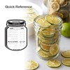 QHAND Dehydrator Temperature Guide Refrigerator Magnet Quick Reference Dehydrating Temperature