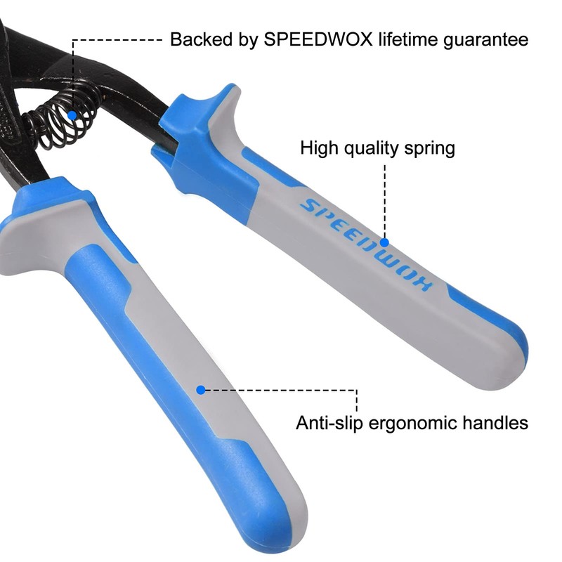 SPEEDWOX Parrot Tile Nibbler, 8" Tiles Cutter and Nippers with