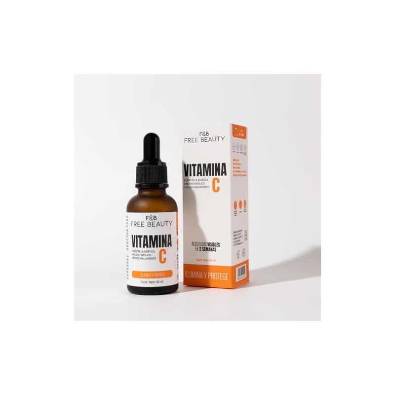SERUM VITAMINA C + CENTELLA ASIÁTICA + ÁCIDO FERÚLICO +
