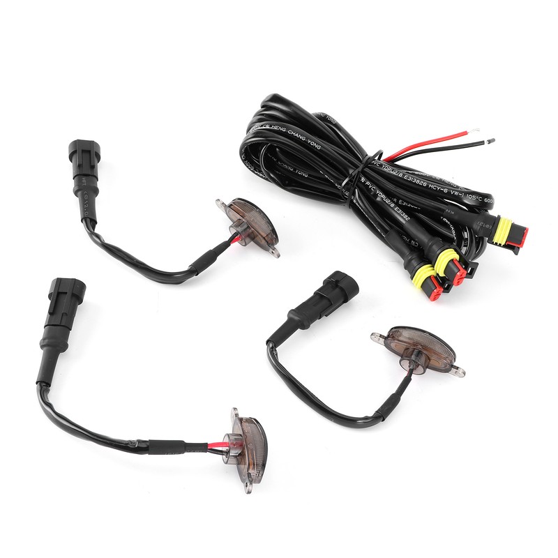 LED Front Grille Running Light Smog Warning Lamp Fit for