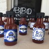24PCS BBQ Baby Shower Water Bottle Labels, Barbecue Baby Shower