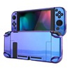 eXtremeRate Glossy Back Cover for PlayVital Switch Console, NS Joycon