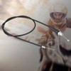 Throttle Cable, Straight Head Motorcycle Gas Oil Cable 110 cm