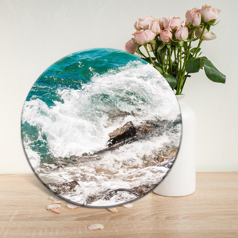 Extra Large Resin Table Mold 12 Inch Round Silicone Tray