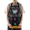 JNIAP Crochet Apron Crochet Gifts For Crochet Lovers Knitting Apron