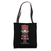 Well-dressed nutcracker with beard costume Tote Bag