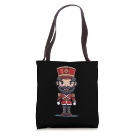 Well-dressed nutcracker with beard costume Tote Bag