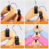 60 Pcs Hanger Hooks, Space Saving Hangers Multi-layer Stackable Hangers