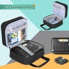 Luxja Label Maker Carrying Case Compatible with Brother P-Touch PT-D610BT