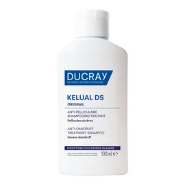 Ducray Kelual DS Original Shampoo de Tratamiento para Combatir Caspa Severa, 100ml
