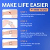 Large Waterproof Bandages 2x2 Silicone Foam Dressing for Sensitive Skin