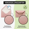 75 envelopes old pink (pink) - DIN C6 - lined