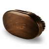 Beard Brush with Wooden Handle and Natural Bristles Wolf Natural