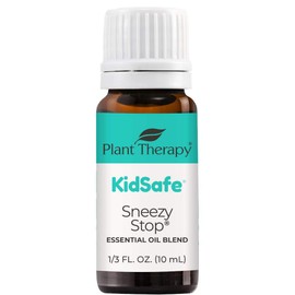 Plant Therapy KidSafe Sneezy Stop Essential Oil Blend 10 mL (1/3 oz) 100% Pure, Undiluted, Therapeutic Grade